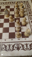 Шахматы, шашки и нарды 3 в 1, деревянная настольная игра большая 41*41 см #2, Елена К.