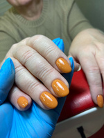 TNL Гель лак для ногтей оранжевый 8 Чувств Mini №140 (3,5 мл.) #80, Мария Ф.