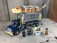 Конструктор Транспорт для перевозки Ти-Рекса (сопоставим с LEGO Jurassic World 75933) #7, Алина К.