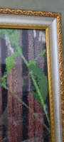 Рама багетная Картинная мануфактура 50x60, с акриловым стеклом и двп / для алмазной мозаики / для дома #12, Анна Б.