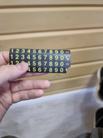 Автовизитка парковочная Master Auto с магнитными цифрами, визитка для номера телефона, черная #73, Александр М.