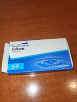 Bausch + Lomb Контактные линзы Soflens 59 (6 pk.), 6 шт., -3.50 / 8.6/ Ежемесячные #30, Вероника Ч.