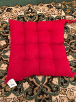Подушка для сиденья МАТЕХ HAGA 42х42 см. Цвет красный, арт. 53-477 #5, Влада