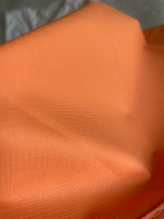 Клеенка детская в кроватку 50*70 см (+/- 2 см) с окантовкой Чудо-чадо, КОЛ08-003, оранжевая / для новорожденных на кровать подкладная многоразовая #62, Кусаева Д.