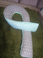 Декоративная наволочка на u-образную подушку для беременных140х90 см #7, Татьяна Х.