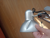 Лампа настольная светодиодная Е27, светильник со струбциной 2в1 для школьника, маникюра, лофт, офиса #4, Татьяна М.