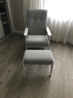 Кресло и пуф для ног CHILL для отдыха в гостиную #13, Гюзель С.