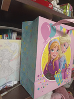 Пакет подарочный Disney "Холодное сердце", ламинированный, вертикальный, размер 23х27х11,5 см, подарочная упаковка #34, Ольга С.