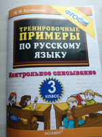 Тренировочные примеры по Русскому Языку 3 класс. Контрольное списывание. ФГОС | Кузнецова Марта Ивановна #1, Ирина А.