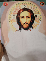 Картина по номерам Т196 "Икона Иисус Христос" 40х50 см #6, Константин Я.