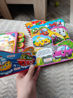 Книга детская EVA Буква-Ленд "Какие бывают машины", книжка с мягкими пазлами, для малышей #2, Аида А.