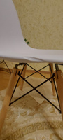 Стулья для кухни обеденные со спинкой BYROOM Home FIKA VC1001W-W-4. Комплект из 4 шт. пластиковых белых стульев для дома с деревянными ножками #54, Новруз М.