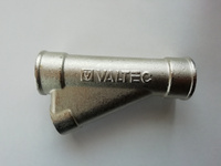 Тройник для гильзы термодатчика 3/4"x1/2" вн.р. VALTEC косой 25 град. / Латунный фитинг для подключения датчика температуры через гильзу или ввода греющего кабеля в трубопровод, VTr.136.N.0504 #8, Павел Ю.