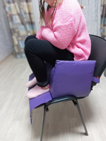 Кресло парикмахерское детское,MassComplekt,фиолетовый #35, Лидия Б.