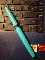 Ручка перьевая Малевичъ с конвертером, перо EF 0,4 мм, цвет корпуса: бирюзовый #45, Антонина Р.