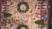 Новогодняя скатерть на стол/150х180/тканевая/рогожка/хлопок/новый год/подарок #94, Виолетта К.