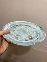Bonna Набор тарелок Odette "сруб дерева", 4 шт, Фарфор, диаметр 25 см #29, Максим С.