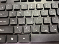 Клавиатура проводная для компьютера Sonnen Kb-8280, USB, 104 плоские клавиши, черная #7, Вадим К.