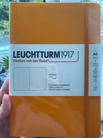 Блокнот Leuchtturm1917 Rising Colours A5 (14.5x21см.), 80г/м2, 123 стр. (61 л.), в точку, мягкая обложка #1, Мария Г.