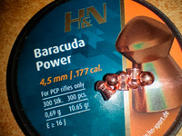 Пули для пневматики H&N Baracuda Power 4,5 мм, 0,69 гр, 300 шт #5, АЛЕКСАНДР К.
