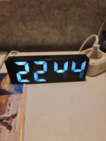 Настольные электронные часы будильник с термометром #60, Марина К.