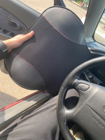 Подушка в машину под спину, автомобильная ортопедическая подушка для поясницы на сиденье #104, Ильнур М.