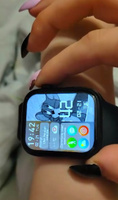 Умные часы TechnoRoyal Smart Watch S9 ProMax, смарт часы, gps , наручные смарт часы, женские, мужские, детские, фитнес браслет, сенсорный экран, шагомер, электронные часы, спортивные, унисекс, Bluetooth, 45mm, Чёрный #5, Пологуто К.