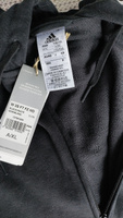 Толстовка adidas Sportswear Essentials French Terry 3-Stripes Full-Zip Hoodie #16, Большакова Ирина