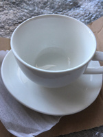 Чайная пара фарфоровая "Emotion" Lefard, чашка с блюдцем, 350 мл / чаепитие #7, Олеся Б.