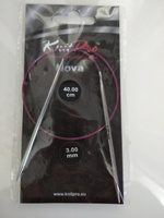 Спицы для вязания круговые Nova Metal KnitPro, 40 см, 3.00 мм 10303 #7, Инна Д.