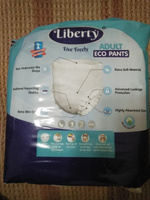 Подгузники-Трусы для взрослых, Liberty Eco Pants, размер M Medium, 10 шт гипоаллергенные с японским абсорбентом - 1 упаковкаупаковки #2, Владимир Т.