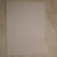 Картон белый плотный для творчества и рисования формата А4 мелованный, 25 листов, в пленке, Brauberg #22, Ольга П.