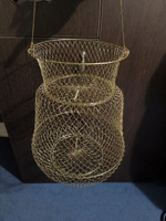 Садок рыболовный металлический D-30 см #5, Гельфия К.