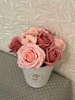 Букет из мыльных роз, цветы из мыла, Цветы на 14 февраля и 8 марта #1, Уварова Софи