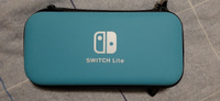 Жесткий кейс на молнии Carry Bag (бирюзовый) для Nintendo Switch Lite #5, Амина З.