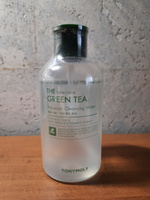 Tony Moly Мицеллярная вода для снятия макияжа с экстрактом зеленого чая The Chok Chok Green Tea No-Wash Cleansing Water, 700 мл #8, Валерия И.
