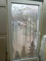 Пленка на окна солнцезащитная VEROL "Лес" самоклеющаяся, матовая, декоративная с узором, 1 рулон 75х152 см #50, Александр С.