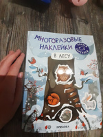 Многоразовые наклейки для детей от 3 лет. Подарок на новый год. С заданиями. Серия "Многоразовые наклейки" | Коллектив авторов (МОЗАИКА-СИНТЕЗ) #1, Екатерина Т.