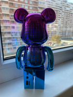 Колонка беспроводная Bluetooth, фигурка Медведь, Bearbrick LS-02C, Мишка для детей, портативная музыкальная колонка, музыкальная игрушка #23, Елена С.