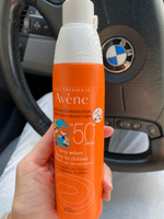 Avene Детский солнцезащитный спрей SPF 50+ для чувствительной кожи, 200 мл #2, Юлия Г.