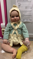 Кукла реборн мягкая 60 см Настюшка, подарок для девочки #49, Юлия П.