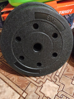Комплект композитных дисков Barfits для гантелей и штанг, 5 кг 2 шт, черный #1, Амран Ш.