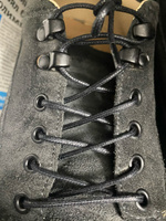 Шнурки для обуви, шнурки 90см., круглые, тонкие, с пропиткой, SAPHIR - 01 (чёрный), Франция #27, Ksenia K.