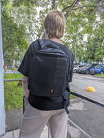 Рюкзак для фотоаппарата Eleanor оранжевый, водонепроницаемый фоторюкзак для камеры и объективов #41, Алексей Н.