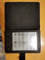 Чехол обложка футляр MyPads для Pocketbook 622/ 623 из качественной эко-кожи тонкий с магнитной застежкой черный. #1, Виктор К.