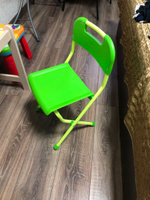 Складной столик с алфавитом и стульчик для детей от 3 до 7 лет. Размер стола 450x600x580 мм, стульчика 260x290x560 мм #5, Андрей Т.