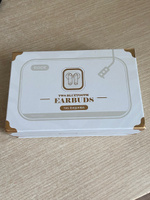 Беспроводные наушники Xiaomi ROCK Retro Style TWS Earphone Clamshell бежевые #37, Екатерина П.