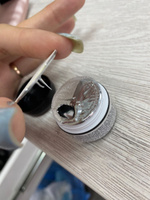 Гель краска для стемпинга аэропуффинга и дизайна ногтей PNB Gel Paint Silver Fusion UV/LED серебряное литье 5 мл #6, Алина С.