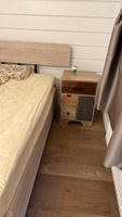 Тумба прикроватная напольная с ящиками, из дерева, в спальню #3, Olga L.