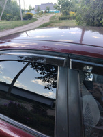 Дефлекторы окон Voin на автомобиль Chevrolet Lanos 1997-2009 /ЗАЗ Chance седан, накладные 4 шт #8, Николай А.